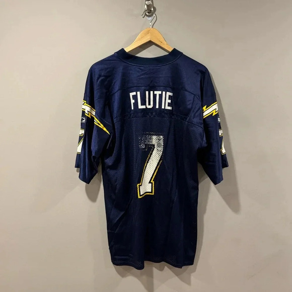 San Diego Chargers Reebok Doug Flutie NFL Football Jersey - Picture 2 of 7